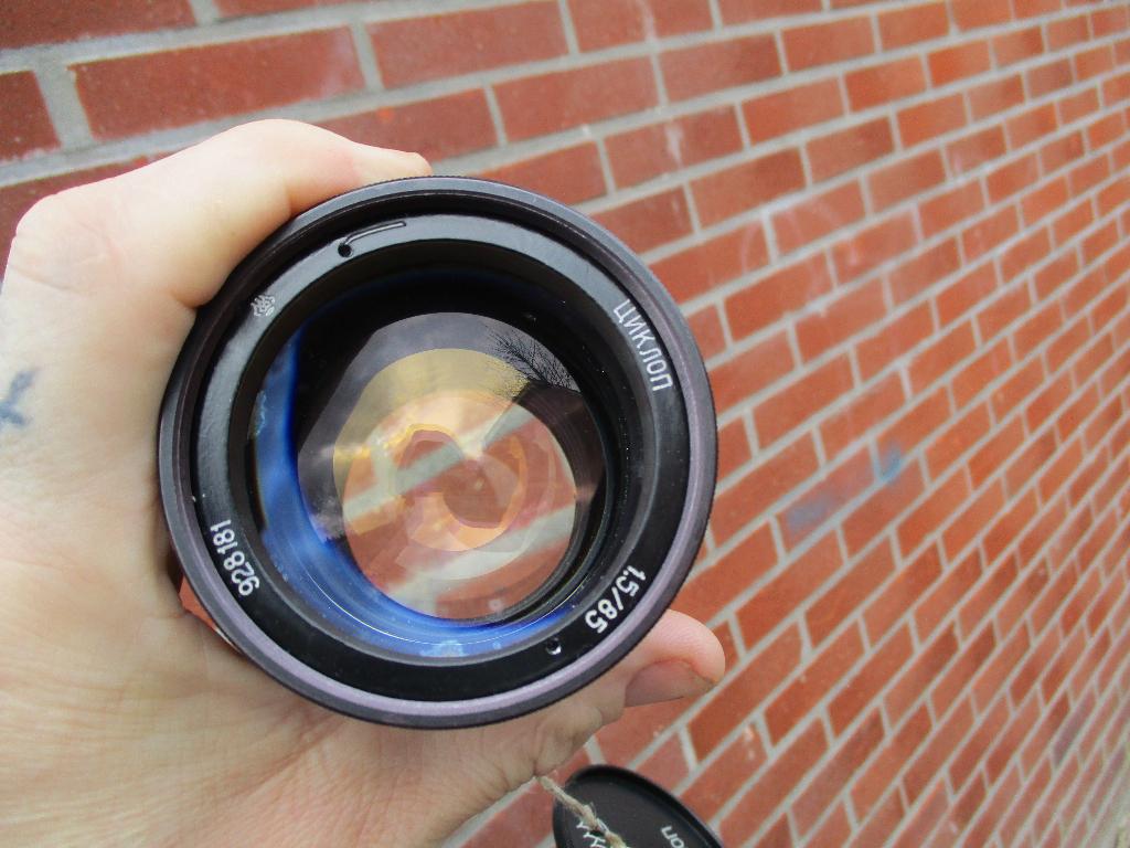 Helios Cyclop-1 objectief 85mm/1.5 bokeh zeer lichtsterk, Overige typen, Ophalen of Verzenden, 8 tot 12x, Nachtkijker