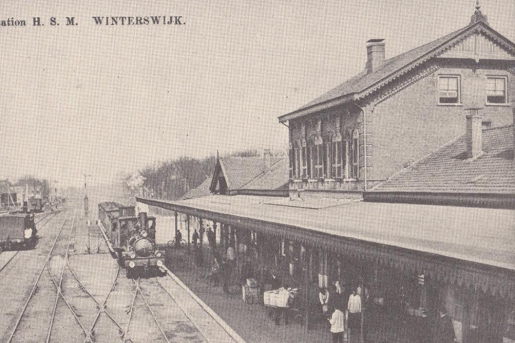 GA1333 Winterswijk Station H S M Achterhoek Meddo Groenlo, Verzamelen, Ansichtkaarten | Nederland, Verzenden, 1960 tot 1980, Ongelopen