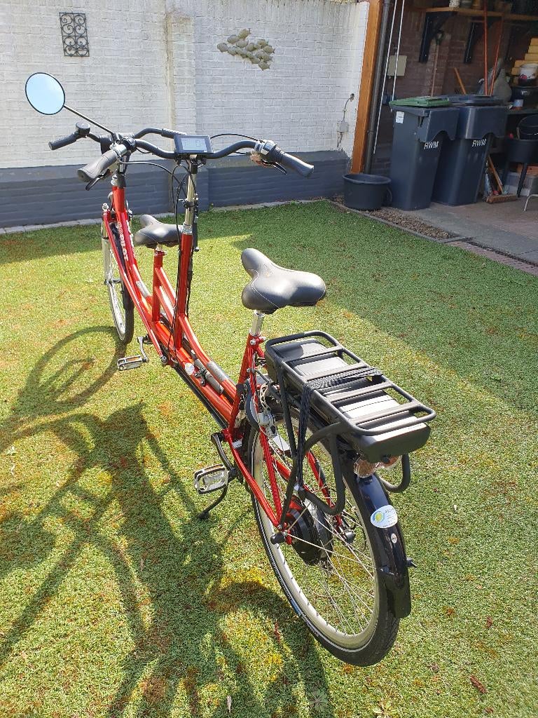 Copilet tandem, Minder dan 10 versnellingen, Vering, Zo goed als nieuw, 55 cm of meer