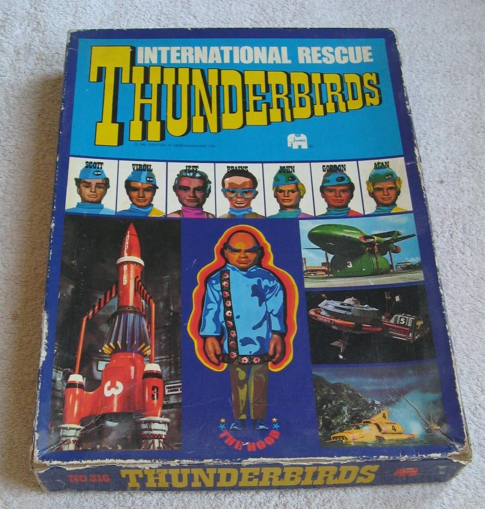 Thunderbirds International Rescue (spel, toebehoren + extra), Verzamelen, Ophalen of Verzenden, Gebruikt, Tv, Overige typen