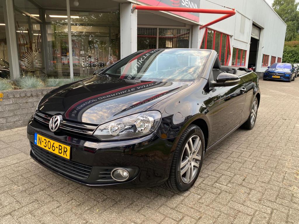 Volkswagen Golf Cabriolet 1.2 TSI BlueMotion - Inruil Mog !, Voorwielaandrijving, Euro 5, 4 cilinders, Zwart