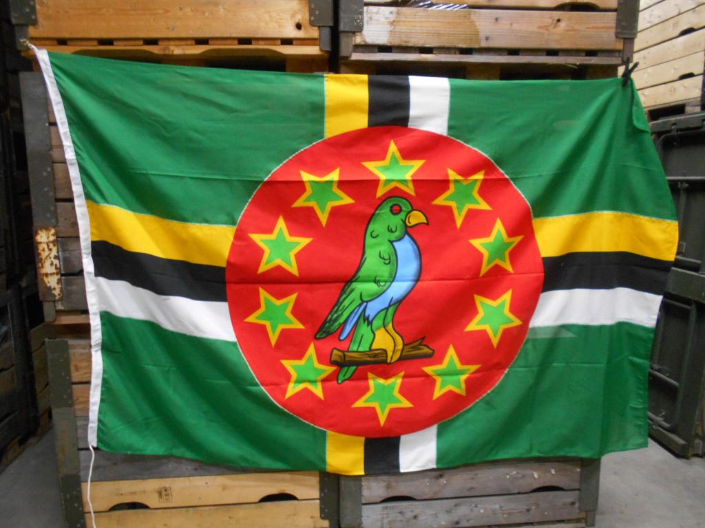 Scheepsvlag Shipmate vlag Dominica Ca 1500x2250 cm, Ophalen of Verzenden, Zo goed als nieuw