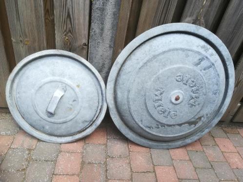 Antieke ketel deksels. Zie foto's., Antiek en Kunst, Ophalen