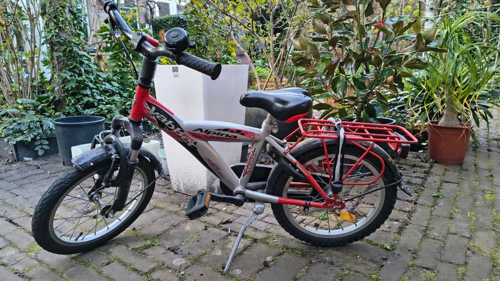 Alpina kinderfiets 16 inch, Ophalen, Gebruikt, 16 tot 20 inch