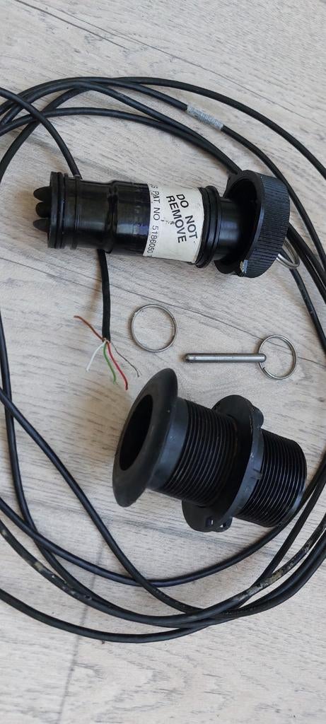 Airmar Raymarine ST650 kunststof transducer snelheidstempera, Ophalen of Verzenden, Zo goed als nieuw, Kabel of Apparatuur
