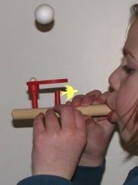 Zweefbal. Sensomotoriek, Kinderen en Baby's, Speelgoed | Houten speelgoed, ., Overige typen, Ophalen of Verzenden, Zo goed als nieuw