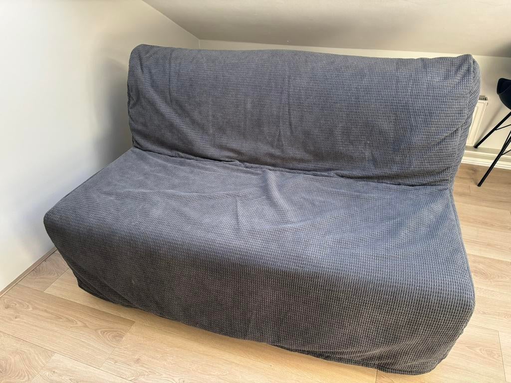 Slaapbank 2 persoons - Lycksele Ikea, Ophalen, Zo goed als nieuw, Tweepersoons, 140 cm