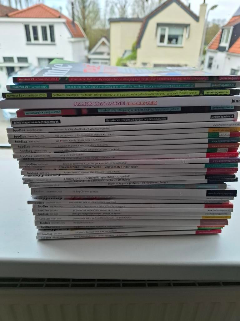 30 kooktijdschriften Jamie Magazine en Foodies, Ophalen