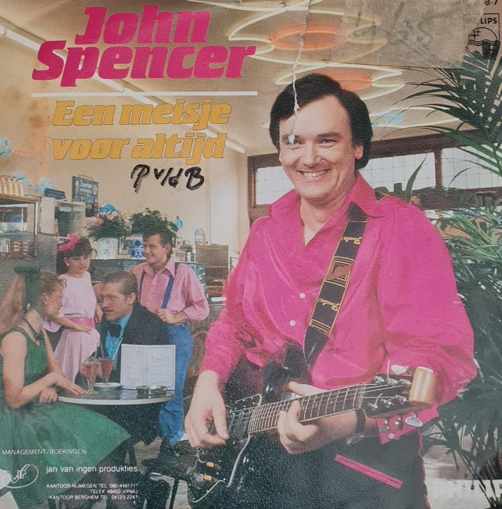 JOHN SPENCER - EEN MEISJE VOOR ALTIJD, Ophalen of Verzenden, Gebruikt, Nederlandstalig