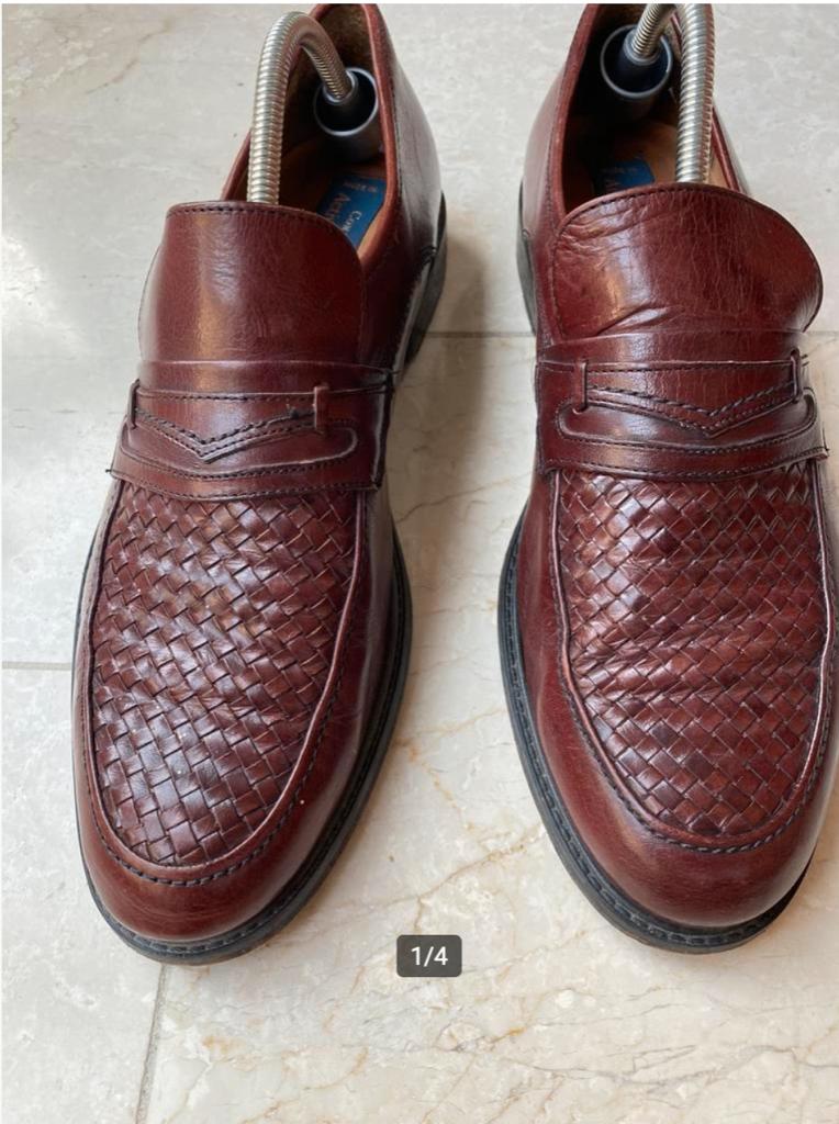 heren instapper mt 46, Kleding | Heren, Schoenen, Bruin, Ophalen of Verzenden, Zo goed als nieuw, Espadrilles of Moccasins