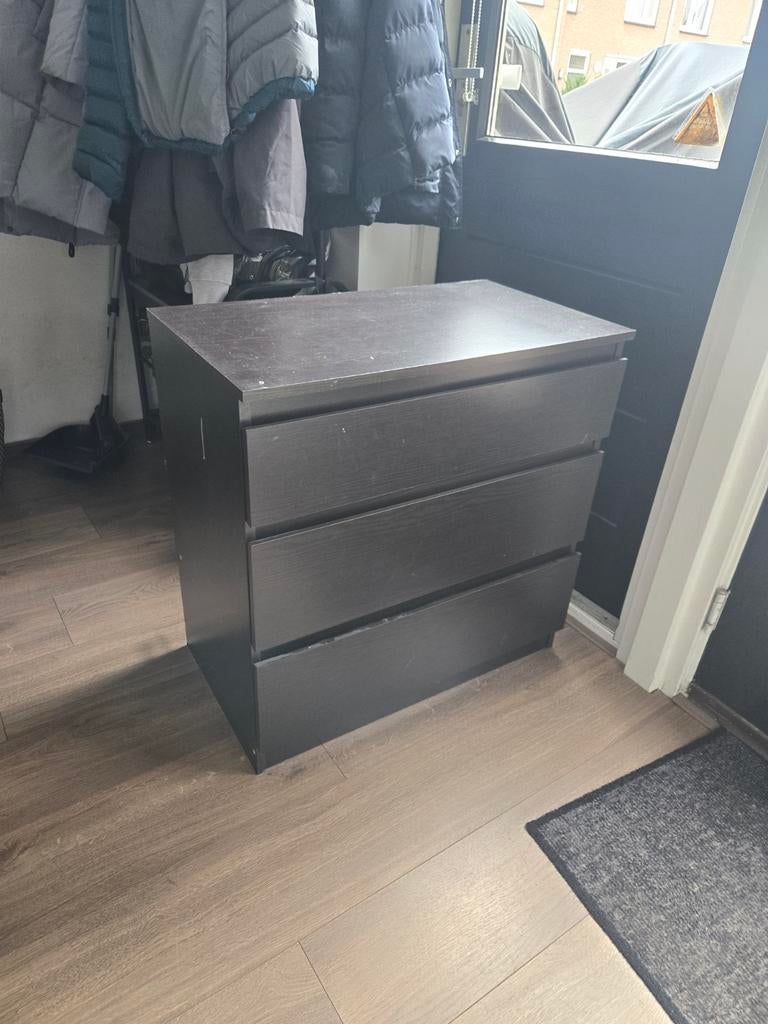 Ikea ladekast met 3 lades - gratis ophalen, Ophalen, Gebruikt, 50 tot 100 cm, 3 of 4 laden