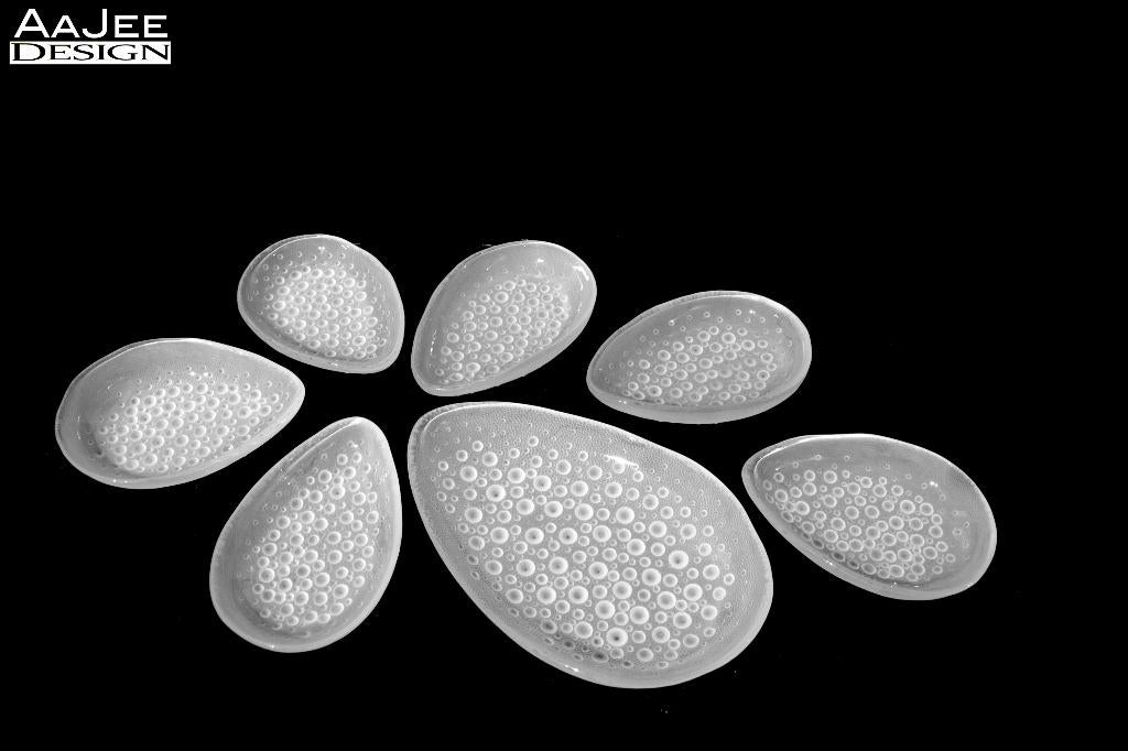 Fruit & Nut set 7-delig – Jan Sylwester Drost, HSG Ząbkowice, Schaal, Ophalen of Verzenden, Overige vormen, Glas