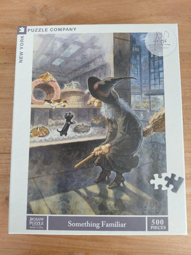 New York Puzzle Company 500 Stukjes, Ophalen of Verzenden, 500 t/m 1500 stukjes, Zo goed als nieuw, Legpuzzel