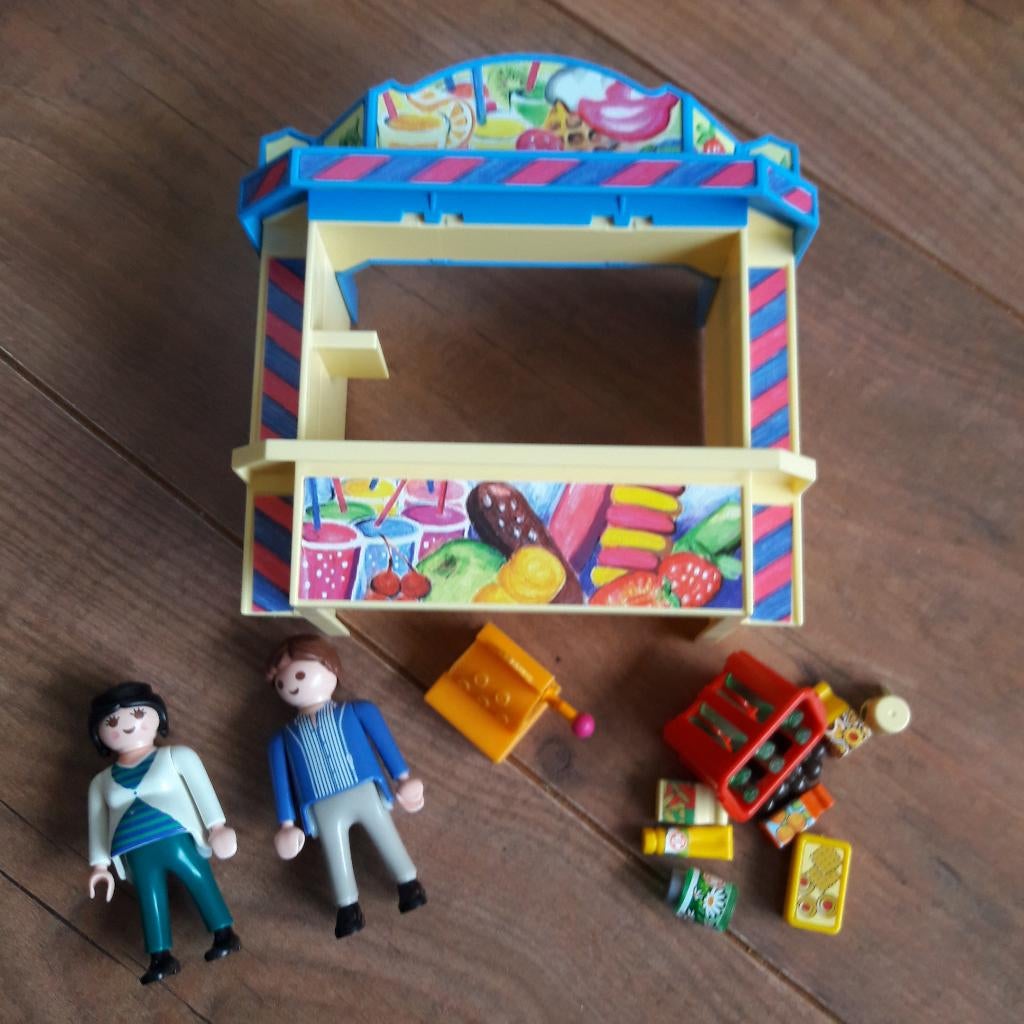 Playmobil kiosk, Ophalen of Verzenden, Gebruikt