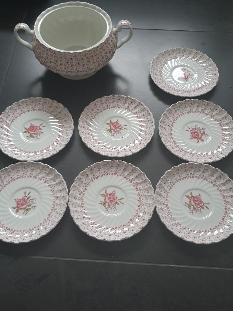 Prachtig Johnson Bros,   Rose Bouquet servies, Ophalen of Verzenden