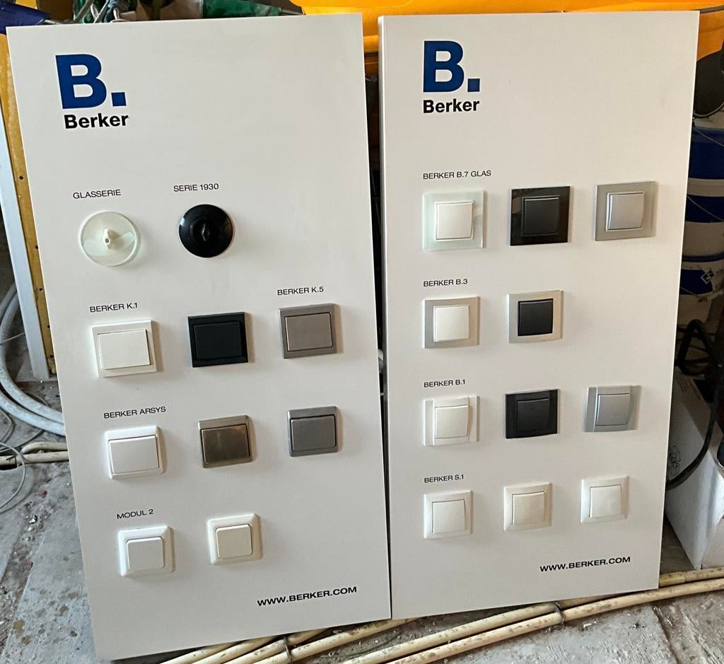 shoroompanelen BERkER, Ophalen, Nieuw