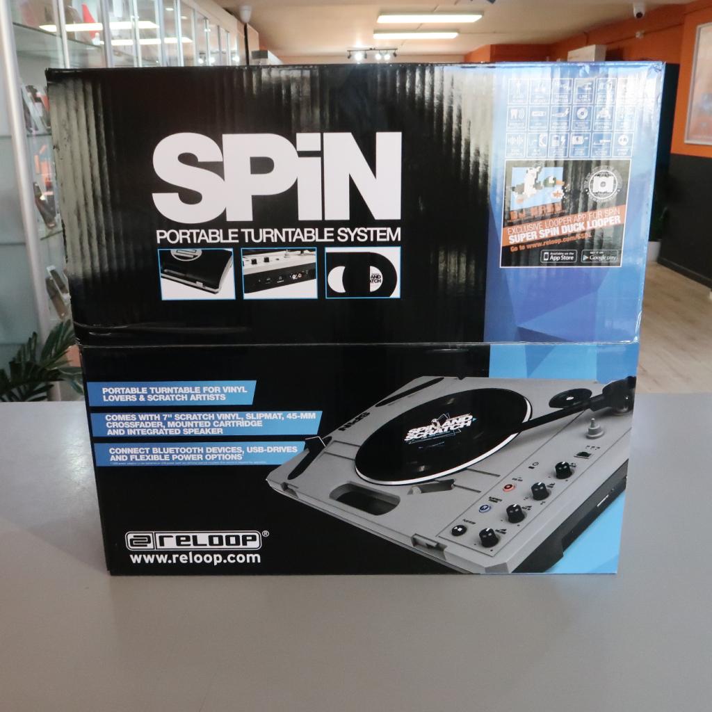 Reloop Spin Draagbare Draaitafel | Nieuw in Doos, Niet ingevuld, Zo goed als nieuw, Niet ingevuld, Niet ingevuld