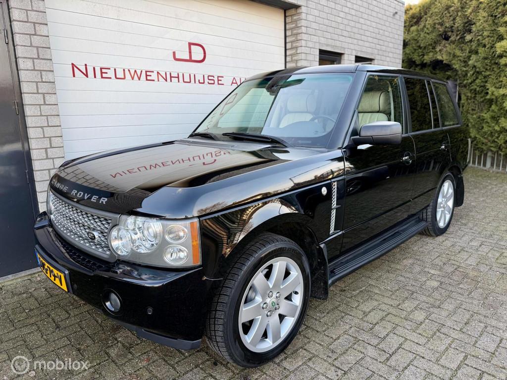 Land Rover Range Rover 4.2 V8 Supercharged Voque, 186.897km!, Automaat, Gebruikt, 390 pk, Zwart