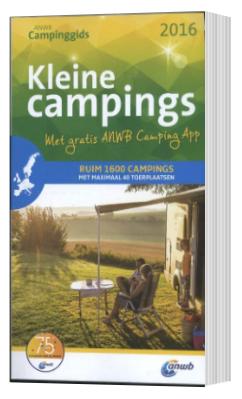 ANWB Campinggids Kleine campings 2016, Ophalen of Verzenden, Zo goed als nieuw, Europa, ANWB