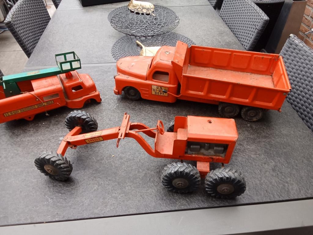 Metalen speelgoedvoertuigen, Ophalen of Verzenden