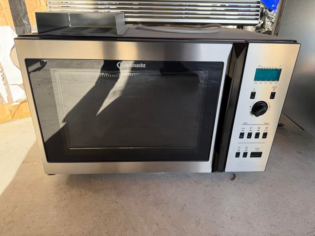Bauknecht Combi Oven Magnetron Inbouw, Witgoed en Apparatuur, Magnetrons, Ophalen, Combimagnetron, Gebruikt, 60 cm of meer