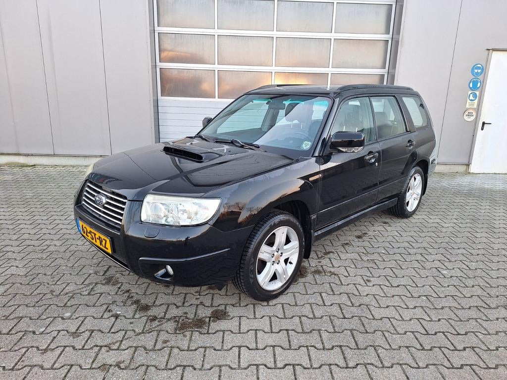 Subaru Forester 2.5 XT Luxury pack AWD AUT 2006 Zwart, Zwart, 4 cilinders, 2000 kg, Zwart