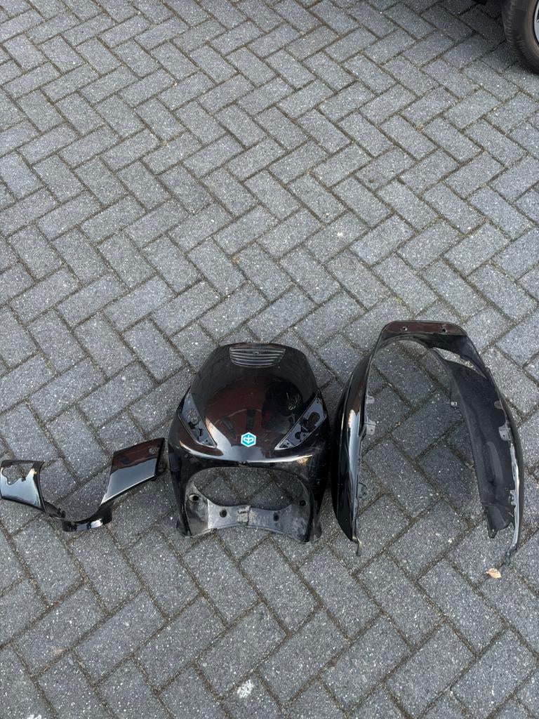 Zip kappen met schade, Ophalen, Gebruikt, Kap, Piaggio