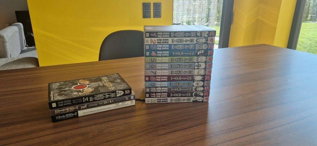 Death Note manga set, Boeken, Meerdere stripboeken, Ophalen of Verzenden, Zo goed als nieuw