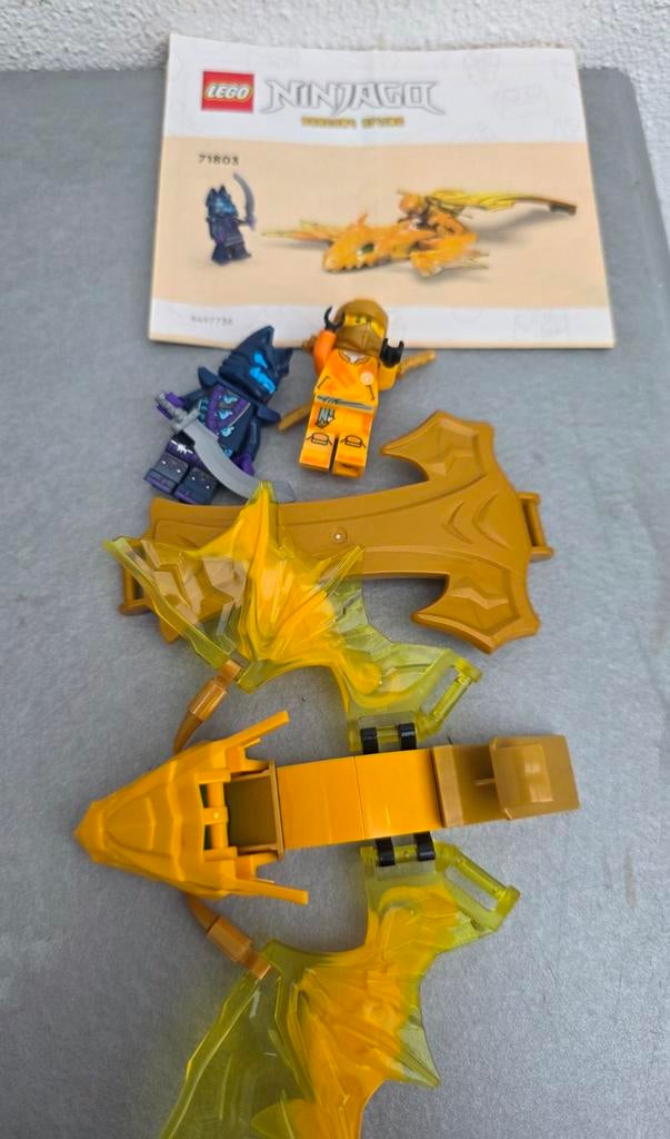 Lego Ninjago 71803 draak met twee poppetjes, Ophalen of Verzenden, Complete set, Lego