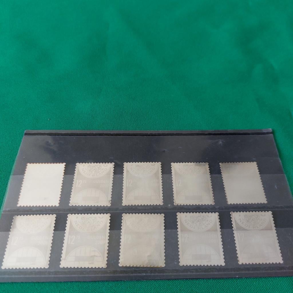 10x verrassing zegels 2001 zilver, Ophalen