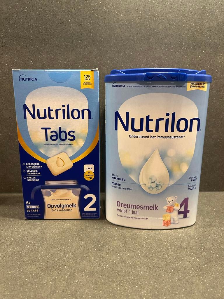 Nieuwe Nutrilon Tabs nr. 2 en Pot nr. 4 - Lang houdbaar, Ophalen, Nieuw, Overige typen
