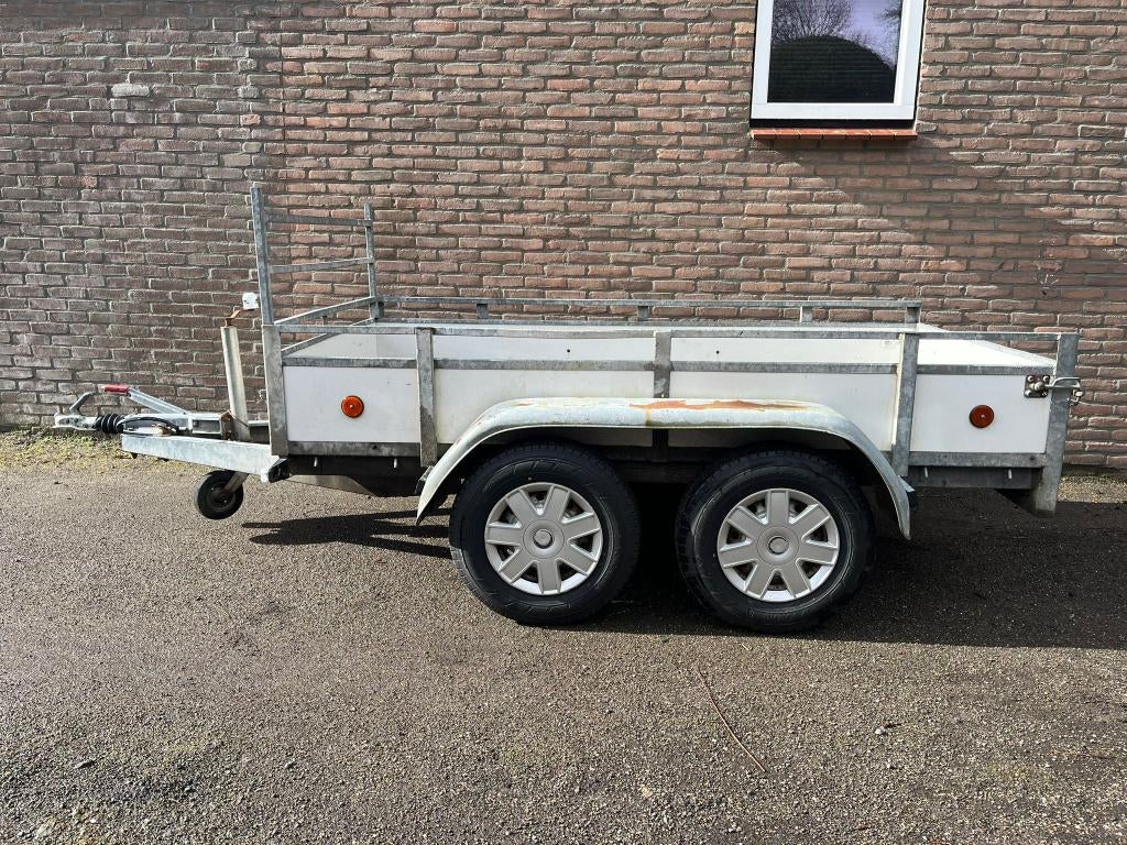 tandemasser aanhanger, Ophalen, Gebruikt