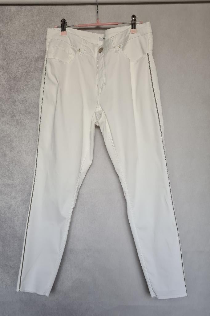 Opus wit / gebroken wit broek maat 42, Ophalen, Wit, Maat 42/44 (L), Zo goed als nieuw
