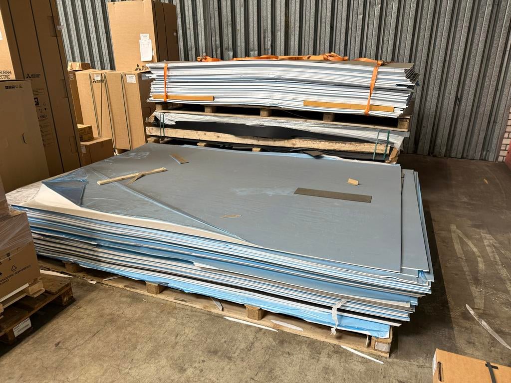 Witte plastic foamplaten, Ophalen, Nieuw, Overige materialen, Minder dan 20 mm