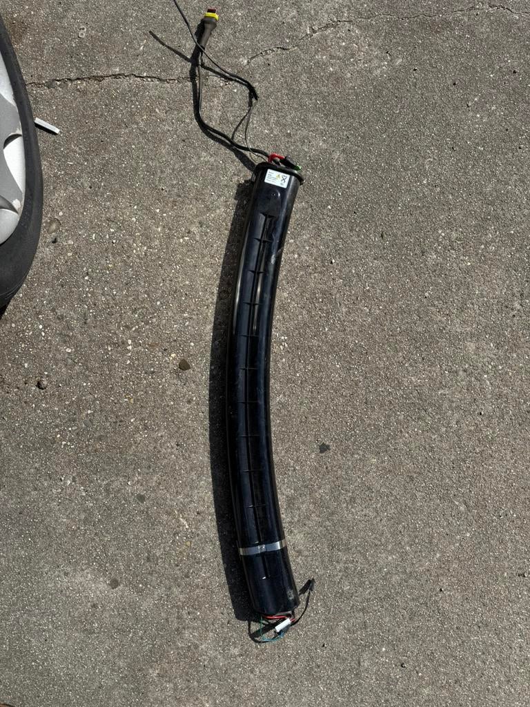 Banaan fietsaccu werking onbekend, Ophalen of Verzenden, Gebruikt