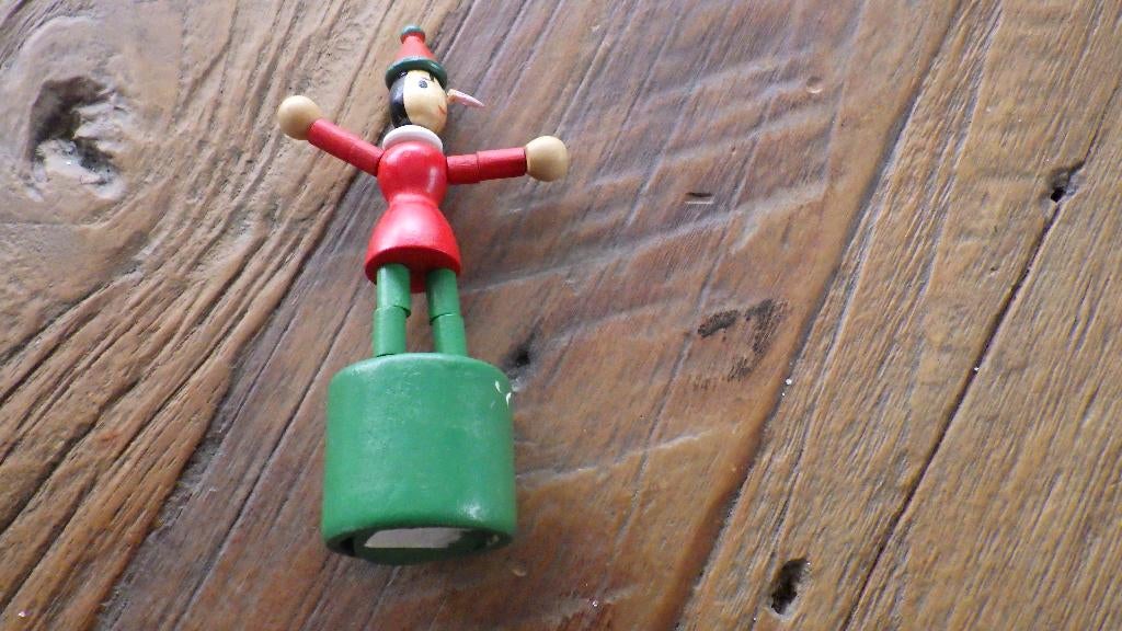 vintage houten Pinokkio, Ophalen of Verzenden, Overige typen