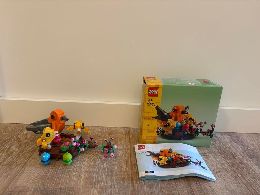 LEGO 40639 Vogelnest - Compleet met doos en instructies, Ophalen of Verzenden, Zo goed als nieuw, Complete set, Lego