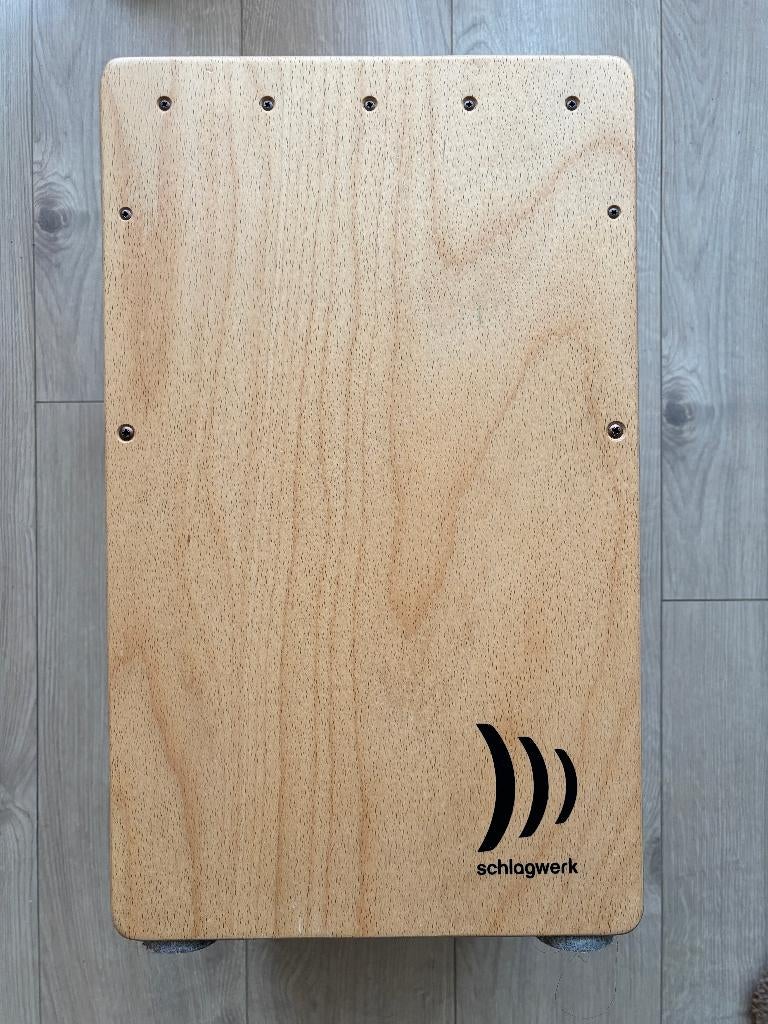 Cajon Schlagwerk, Muziek en Instrumenten, Percussie, Ophalen, Zo goed als nieuw, Trommel