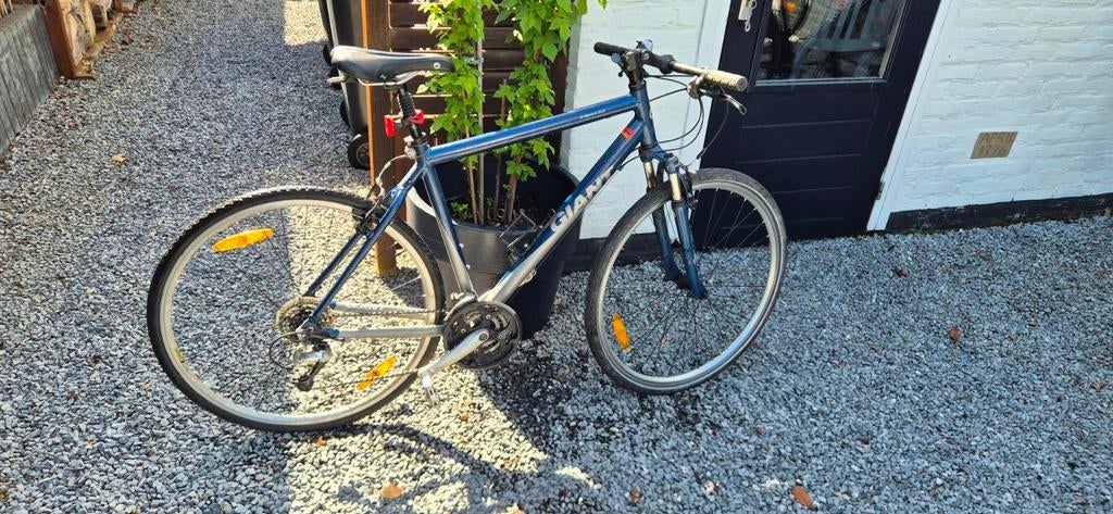 Giant X Sport 3.0 Hybride Fiets - Shimano Deore - 22 inch, Ophalen, Gebruikt, Vering, Giant