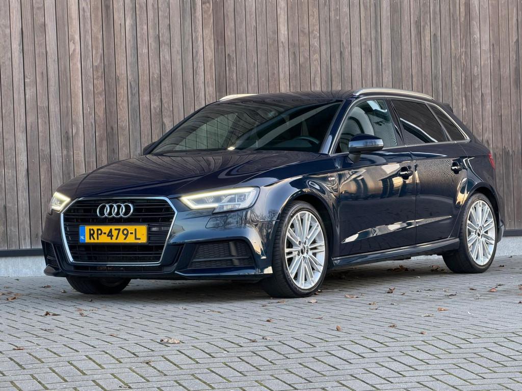 Audi A3 Sportback 1.0 TFSI Sport S Line Edition, Gebruikt, Blauw, Origineel Nederlands, Bedrijf