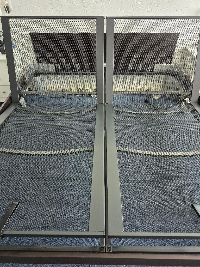 Auping Next 2 persoons ledikant, Ophalen, Gebruikt, Tweepersoons, Bedbodem