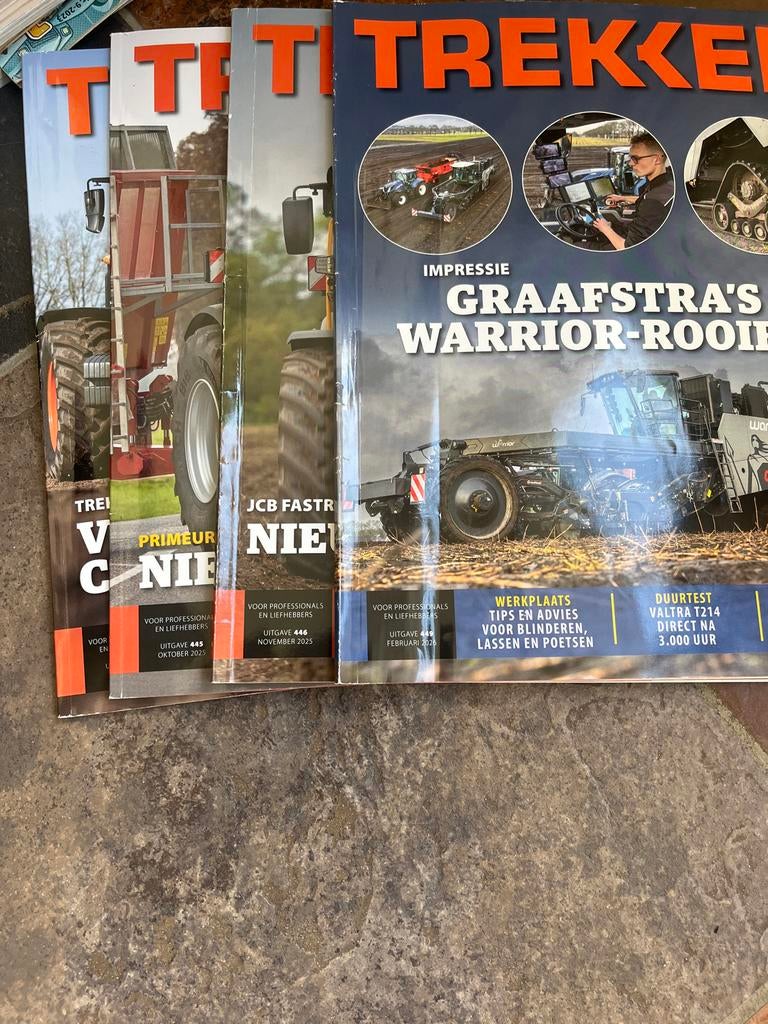 Trekker Tijdschriften - Diverse Uitgaven (2025-2026), Ophalen of Verzenden, Gelezen, Overige typen