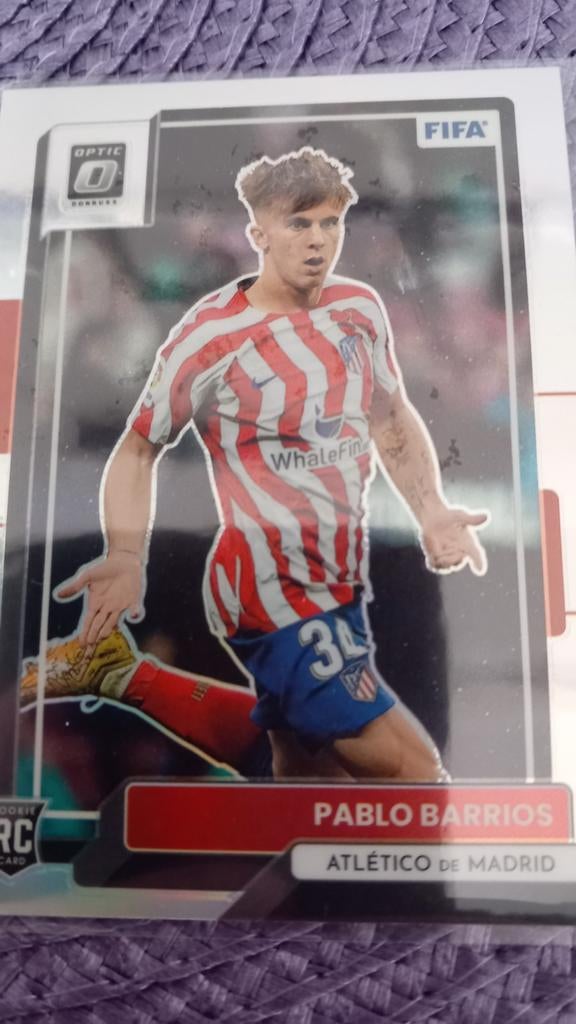 Pablo Barrios Panini Donruss Soccer kaart, Ophalen of Verzenden