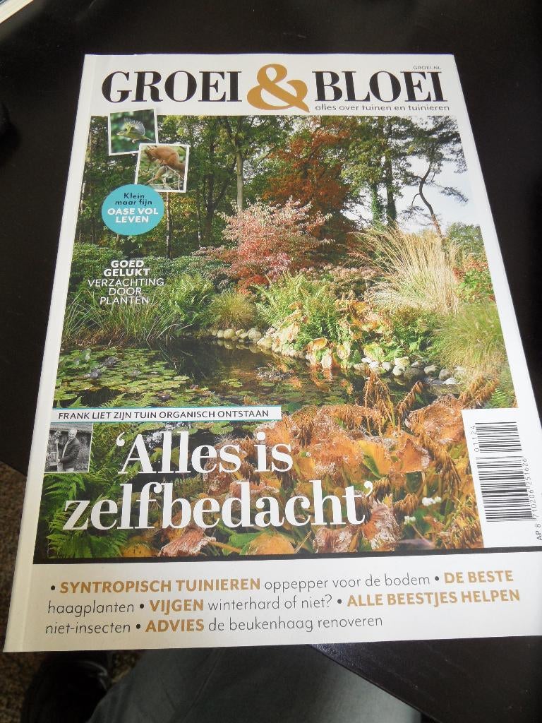Groei en Bloei - Tijdschrift november 2024, Ophalen of Verzenden, Zo goed als nieuw, Tuinieren en Tuinplanten