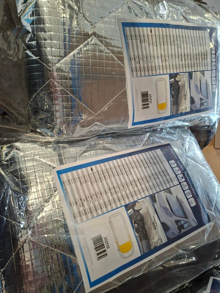 Raamisolatie thermomatten cabine trafic tot 2001 camper, Ophalen of Verzenden, Minder dan 75 cm, Kooi, Minder dan 60 cm