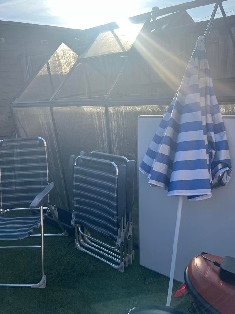 Tafel stoelen, Tuin en Terras, Partytenten, Ophalen of Verzenden, Zo goed als nieuw, Minder dan 5 meter