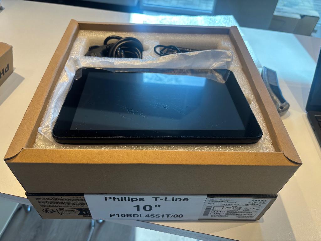 Phillips T-Line 10'' 10BDL4551T/00, Philips, 50 Hz, Ophalen of Verzenden, Zo goed als nieuw