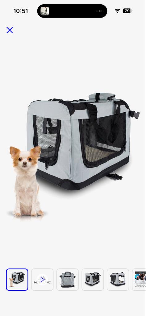 Reismand, kennel kleine hond - mobiclinic, Ophalen of Verzenden, Nieuw