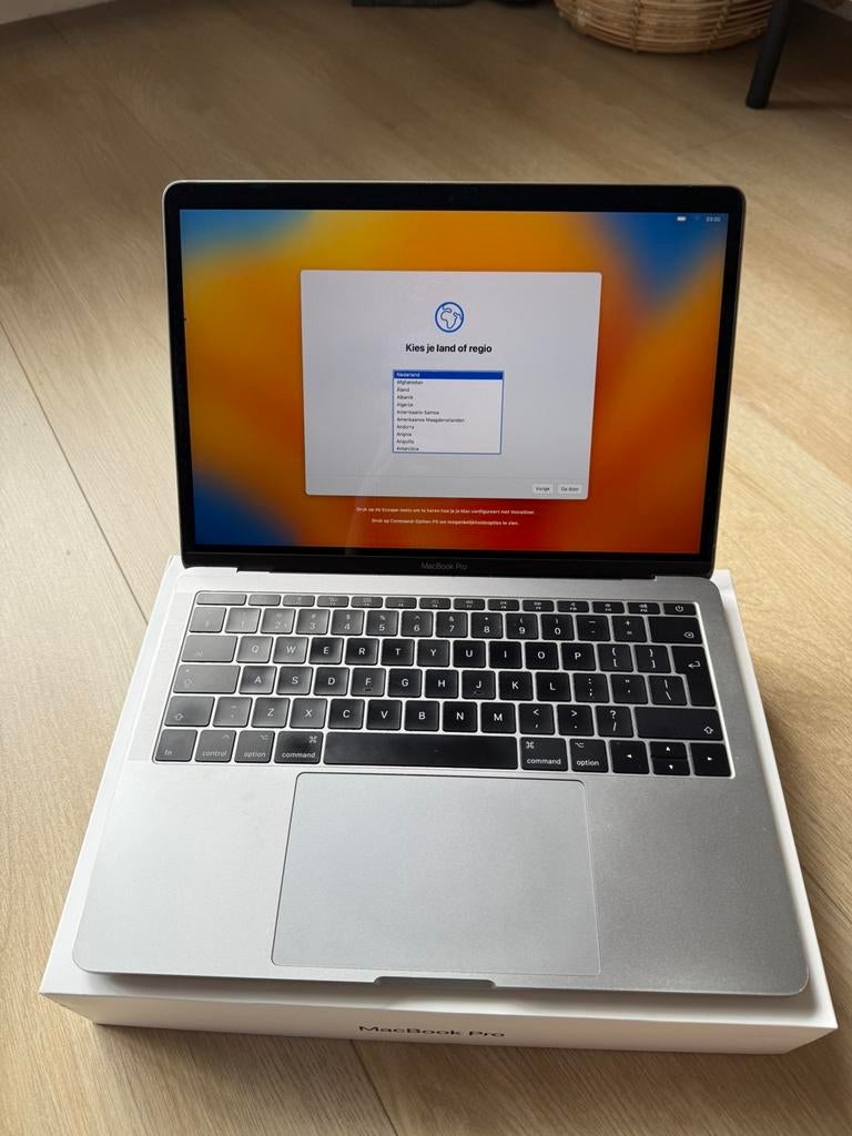 MacBook Pro 13-inch 2017, Computers en Software, Apple Macbooks, Gebruikt, 256 GB, 2 tot 3 Ghz, Qwerty