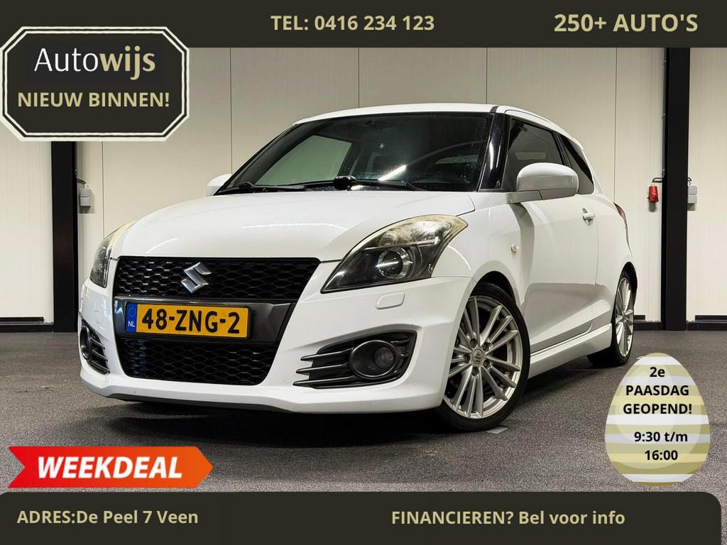 Suzuki Swift 1.6 Sport|NL AUTO|136PK|XENON|Goed onderhouden, Voorwielaandrijving, Euro 5, Gebruikt, Zwart